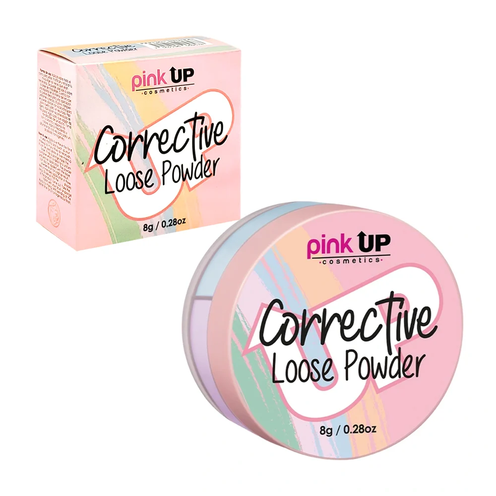Polvo pink up translúcido corrector neutral para el rostro, 8g / pkpt301