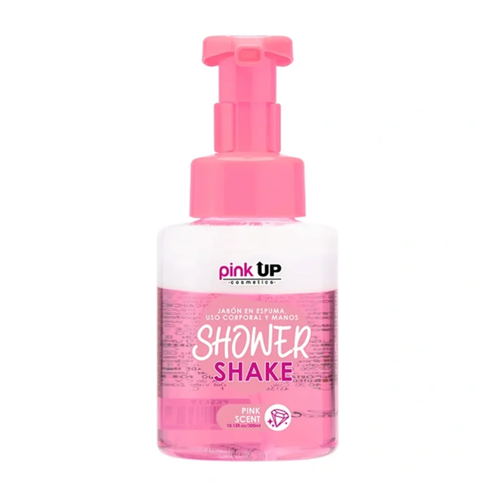 Jabón pink up en espuma con esencia pink, 300ml / shower shake / pksk63