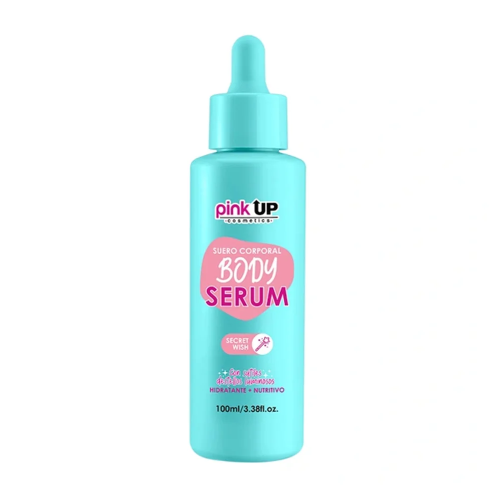 Suero corporal pink up con destellos luminosos y aroma cítrico, 100ml / pksk71