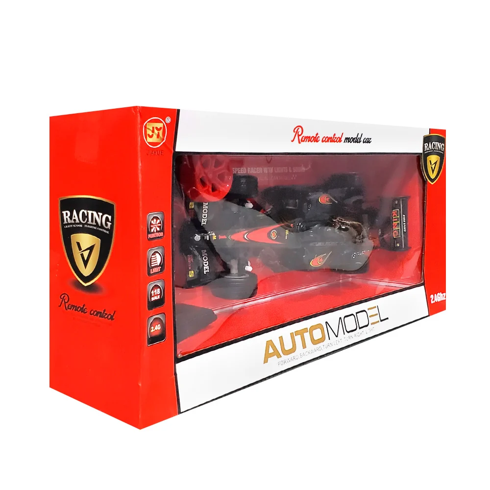 1pza Juguete / coche de fórmula 1 de control remoto, con mini piloto y estampado