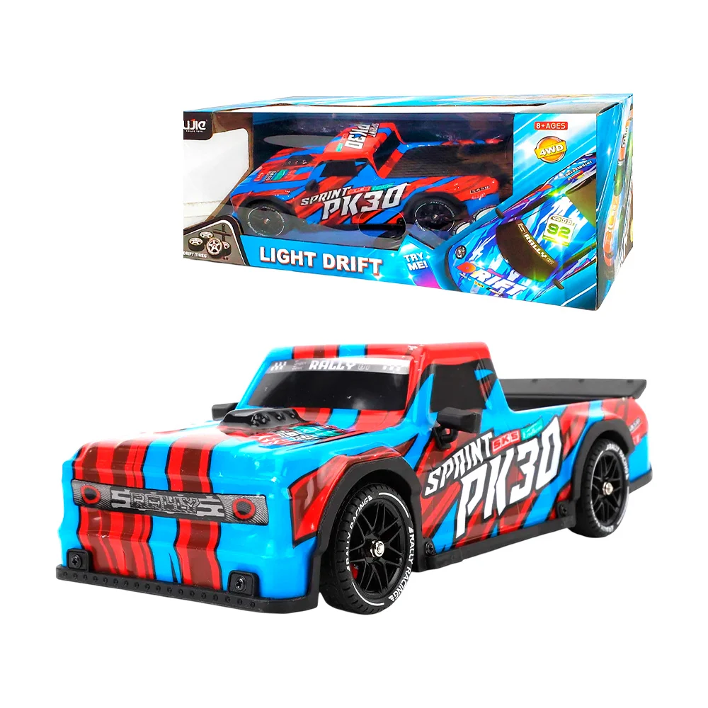 Juguete / coche de control remoto en forma de camioneta pick up con estampado