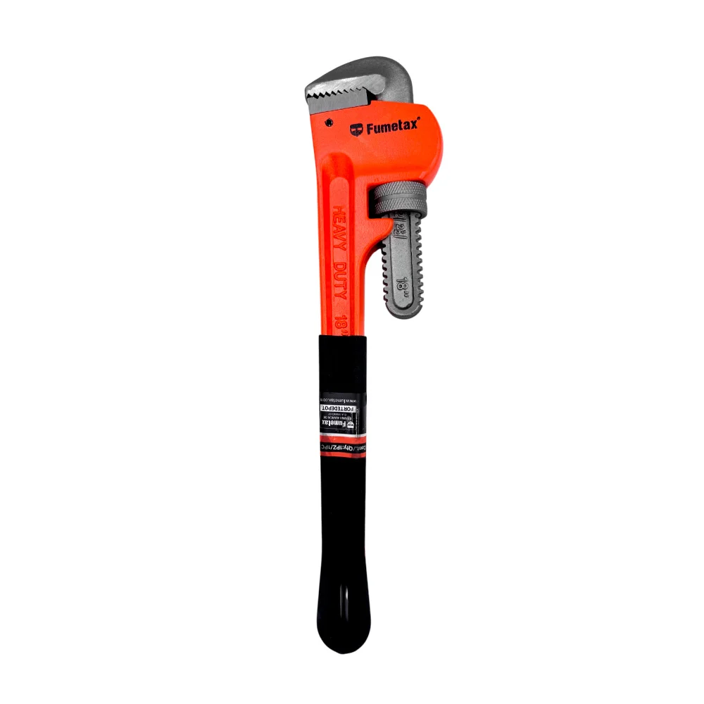 Llave inglesa profesional metálica de 18 pulgadas para tubo / fumetax / sw-81121718