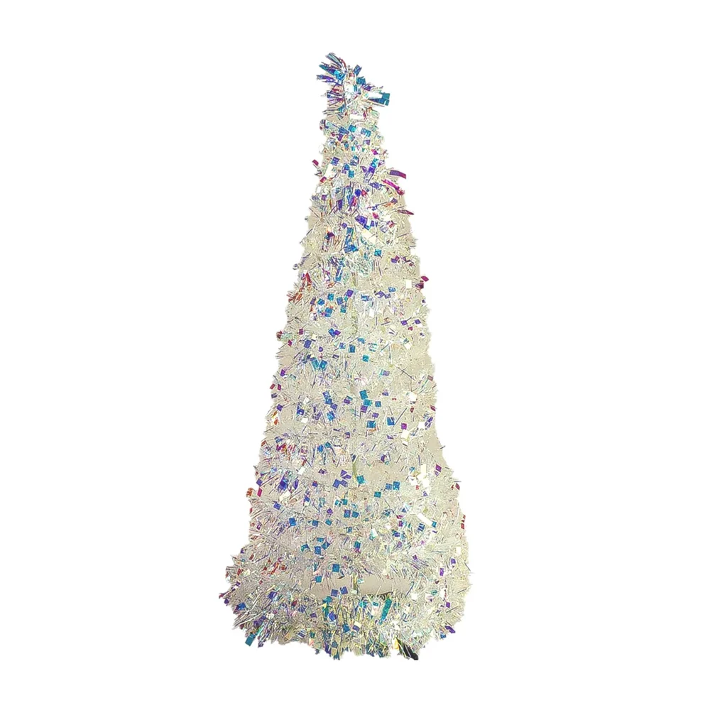 Árbol de navidad plegable - colgante de 180cm en color blanco / sx-50217
