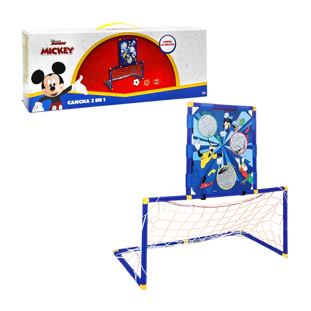 Cancha 2 en 1 multifuncional plegable con estampado de personajes animados