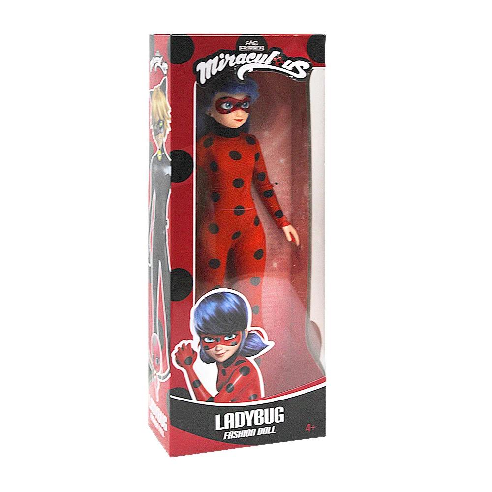 1pza Muñeca mediana en forma de ladybug articulada / t380442