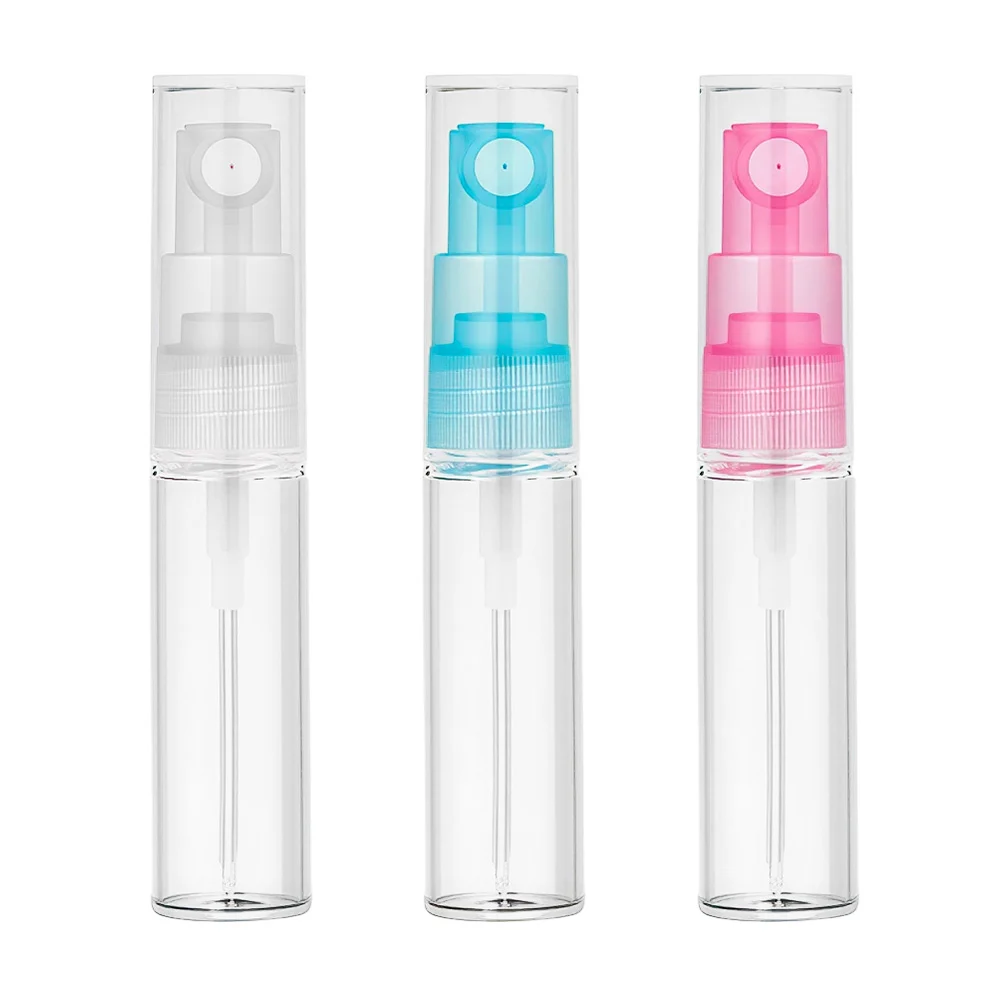1pza Mini envase con spray atomizador capacidad 15ml, variedad de colores