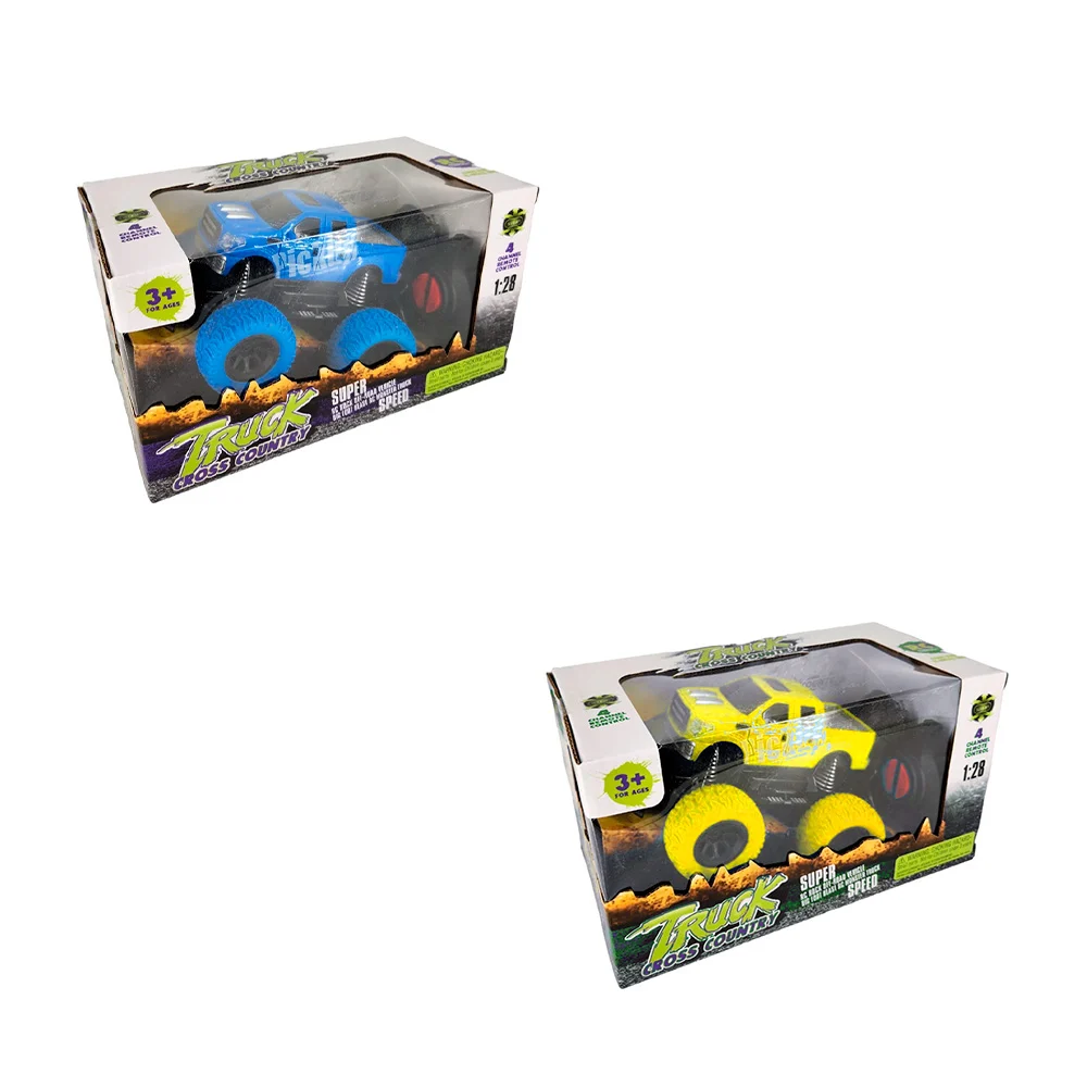 Carro de control remoto 4×4 todo terreno de pilas, variedad de colores / ts10-3a / ts10-4a