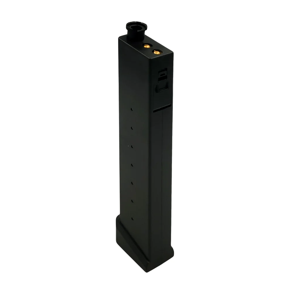 Pistola arp9 de hidrogel color negra semiautomática recargable con accesorios / gel blaster / wh51-2