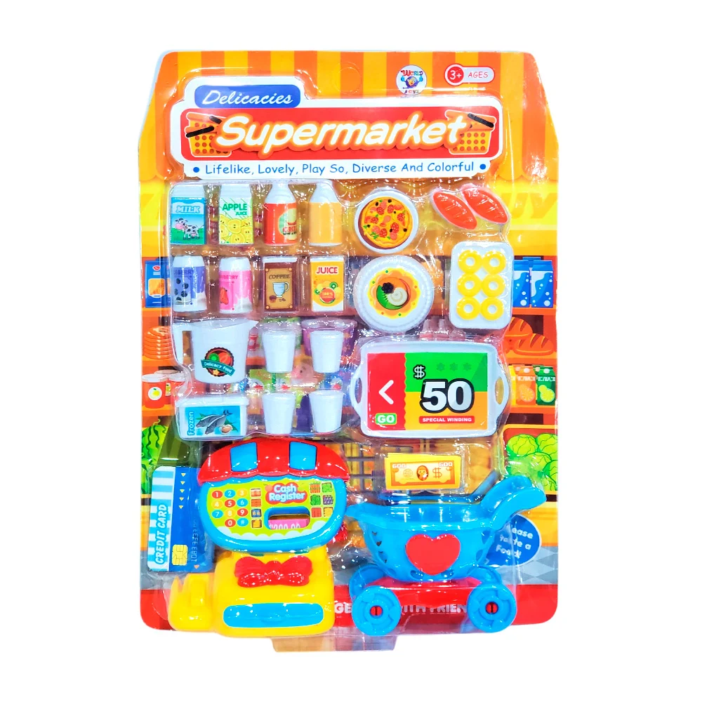 Set de juguete con temática de supermer...