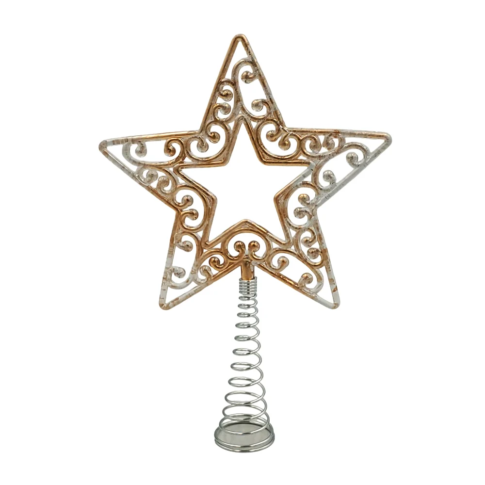 Estrella decorativa para punta del árbo...