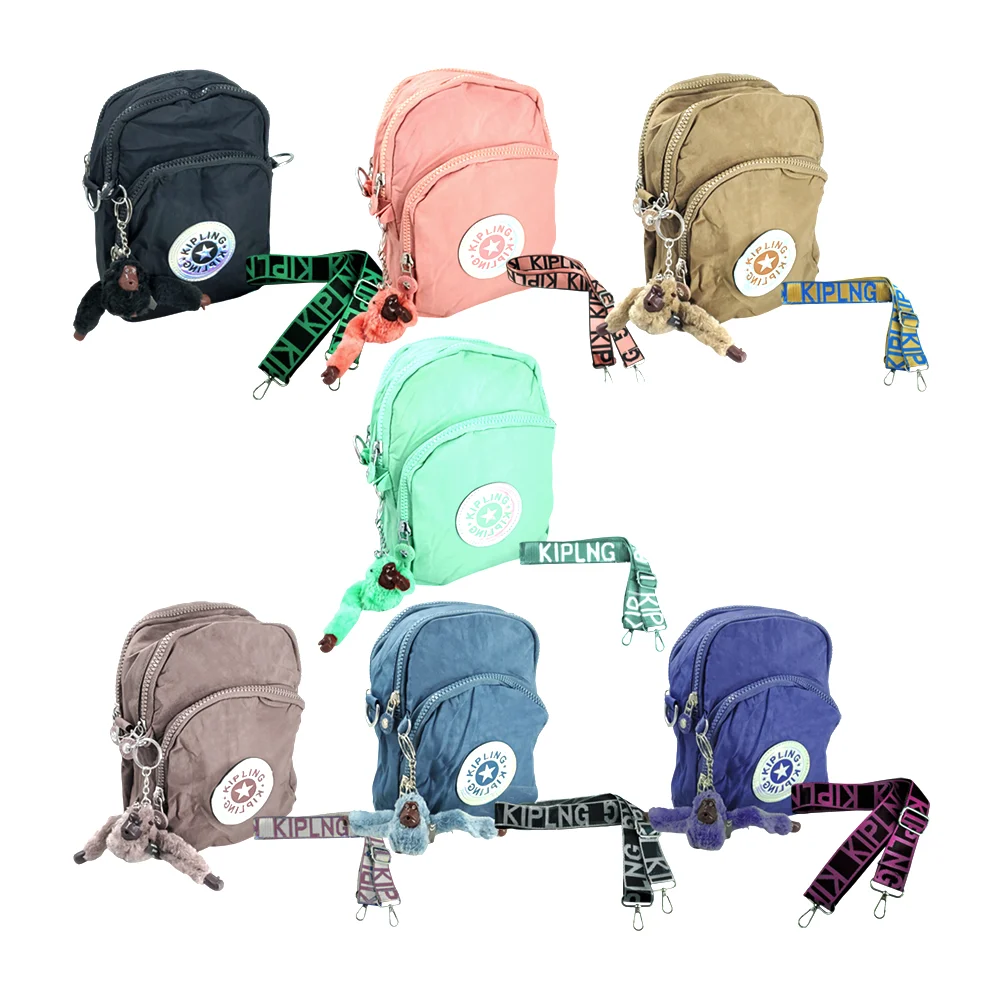 Bolsa kipling rectangular con 3 comparti...