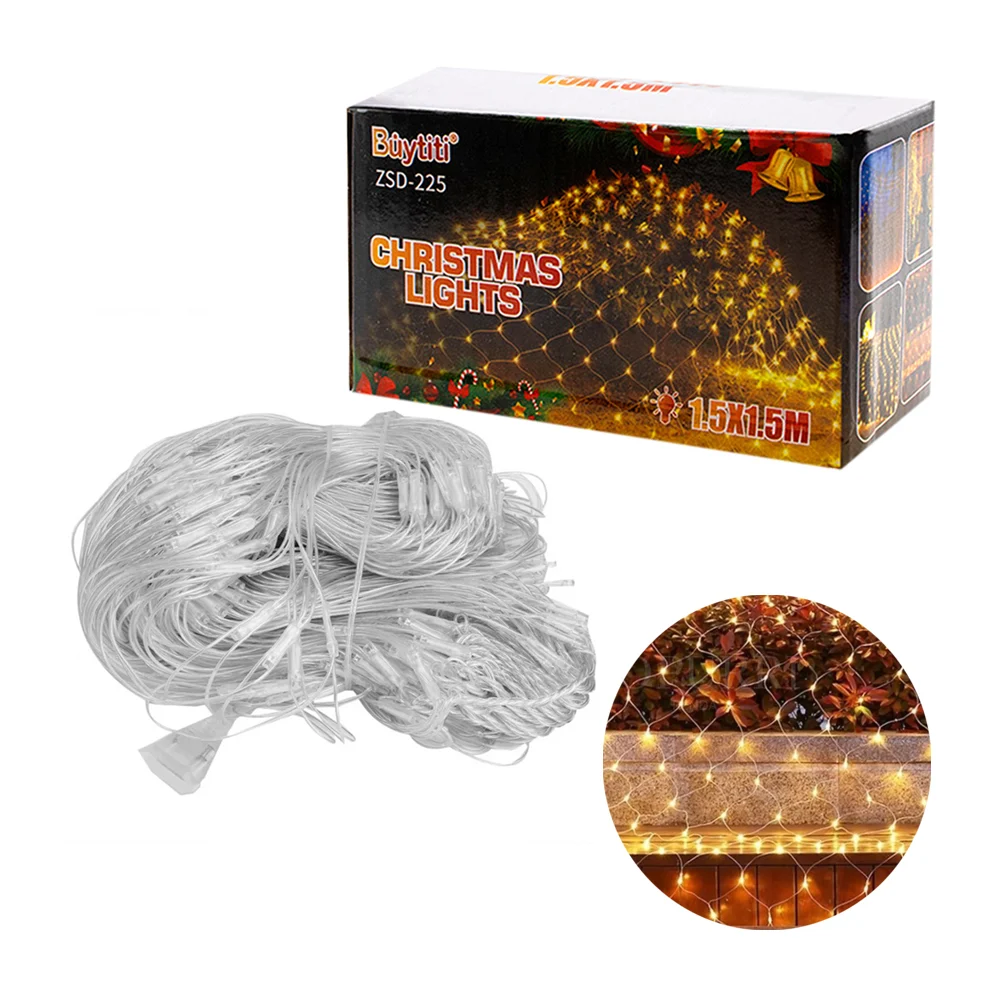 Serie guirnalda navideña, decorativa de...