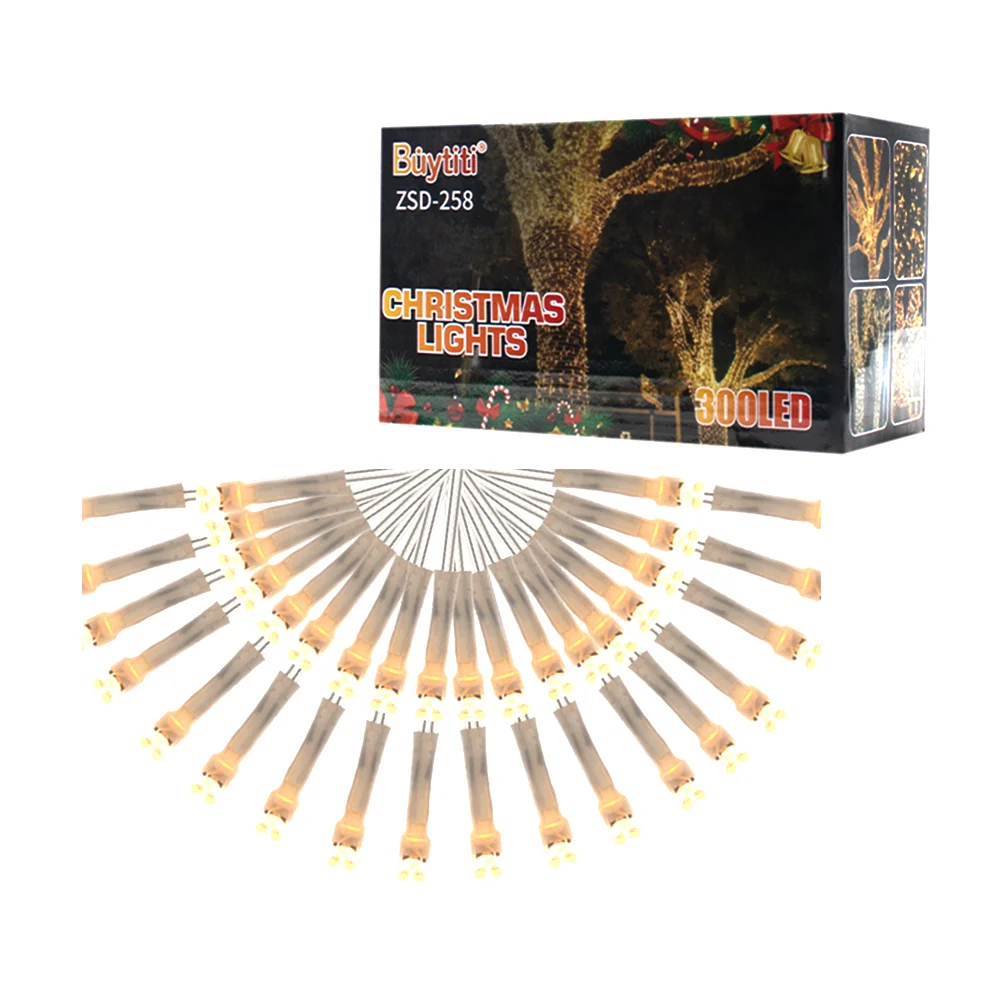 Luces decorativas navideñas, led, con controlador, variedad de colores / buytiti