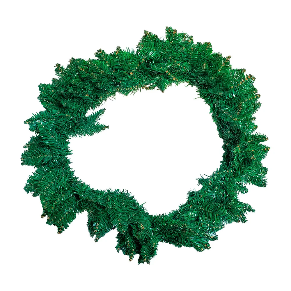 1pza Corona colgante navideña para decoración de puerta, 80cm / 115288