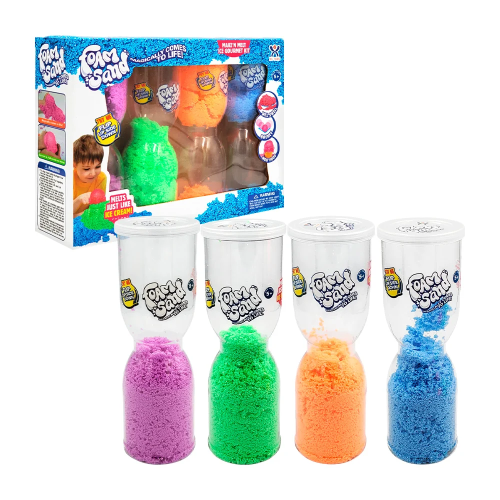 Paquete con 4 tubos reloj de arena kines...