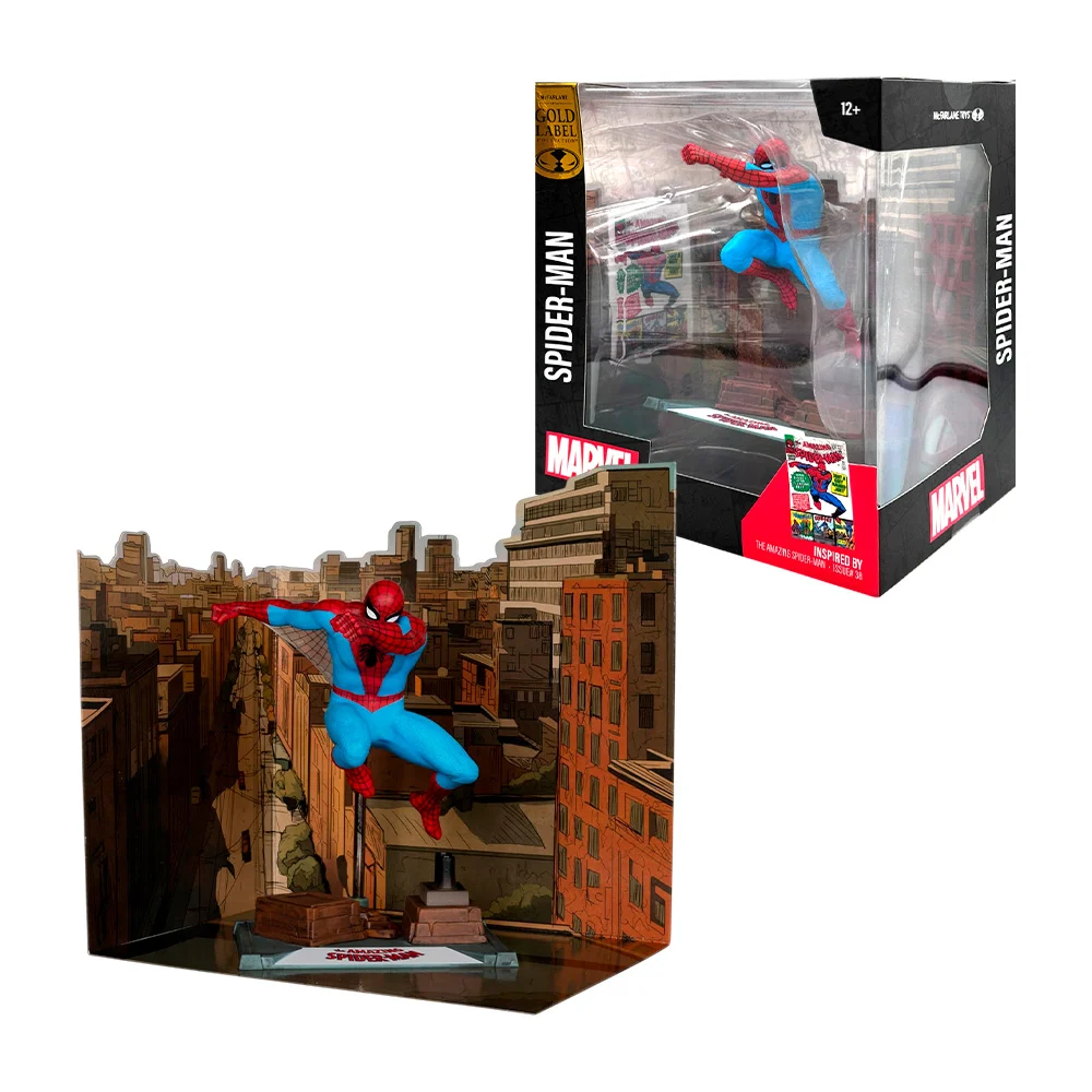 Figura coleccionable edición dorada del hombre araña / 6074998