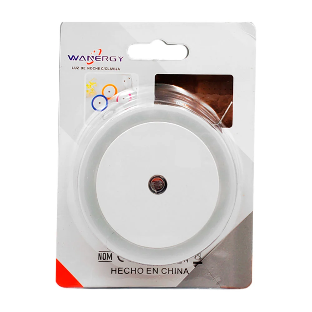 Luz de noche wanergy redonda con fotocelda / 64133