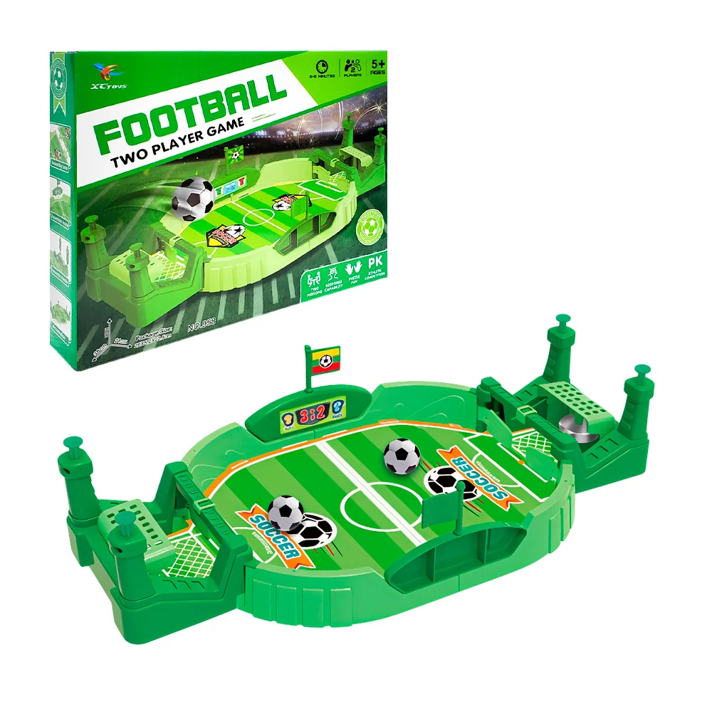 Juego de mesa, mini juego de fútbol de doble competición para niños / football