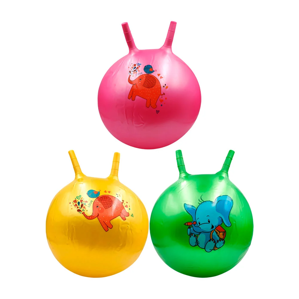 Pelota saltarina con orejitas y estampad...