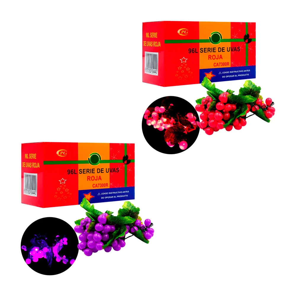 Serie guirnalda decorativa grande, con f...