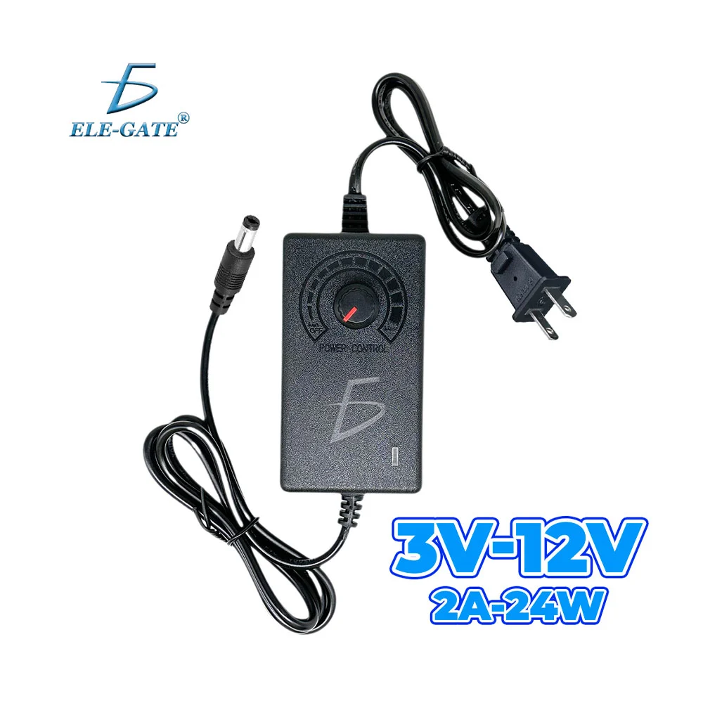 Adaptador de corriente universal 3v-12v, 24w / ch.118