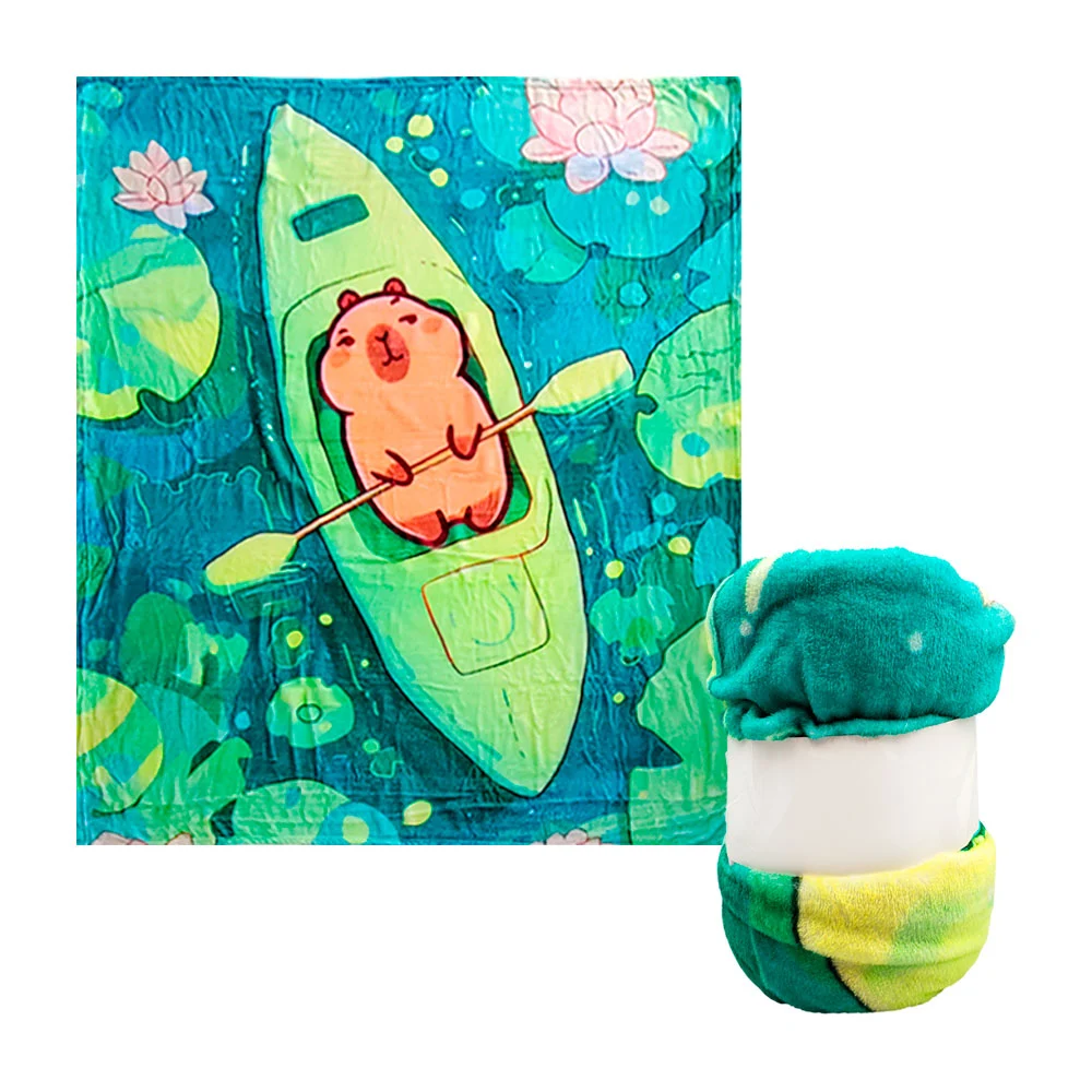 Cobija cobertor afelpado con estampado d...