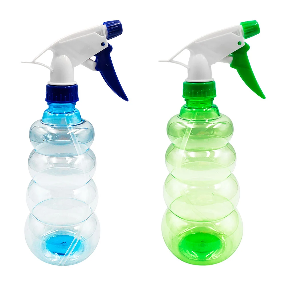 Atomizador multifuncional de plástico translúcido 500ml, variedad de colores