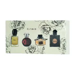 Kit de 4 perfumes flower of story en spray con fragancia para dama, 2…