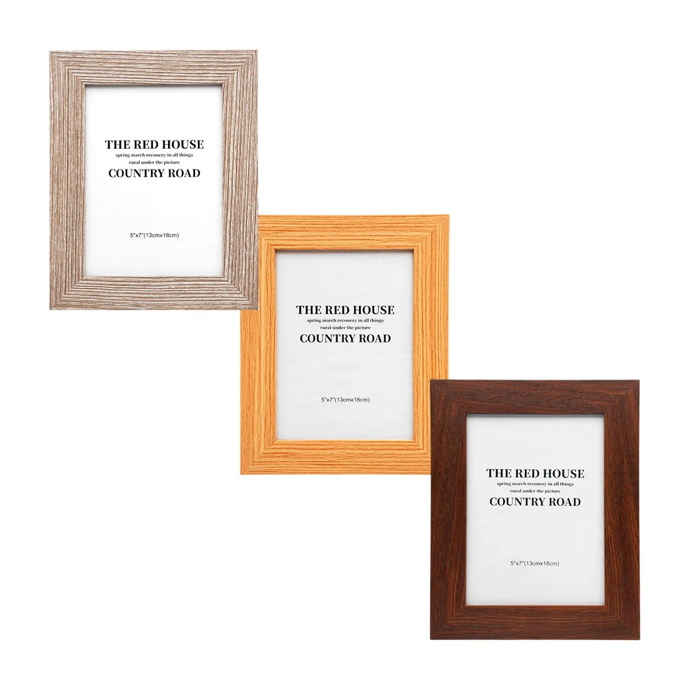 Portarretrato 13x18cm con marco de madera, variedad de colores