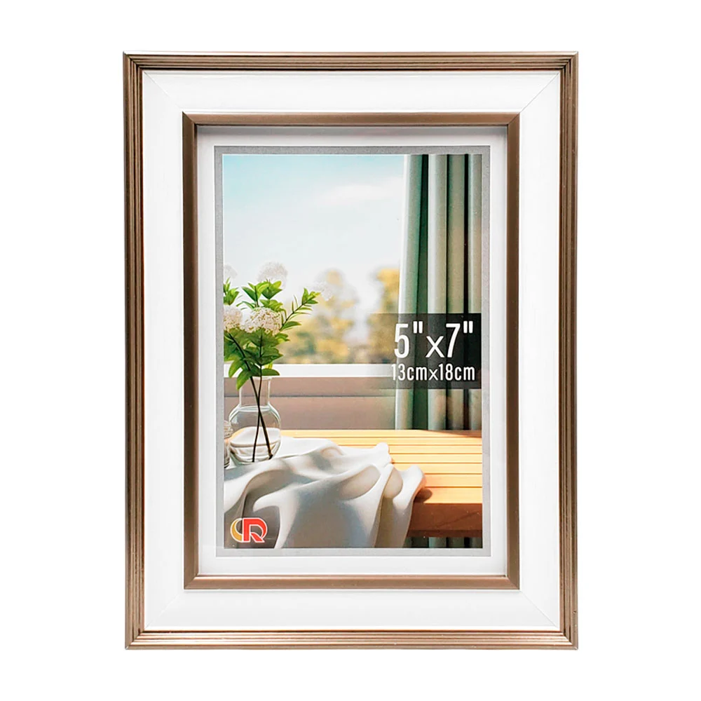 Portarretrato de 15x18cm con marco tipo metálico