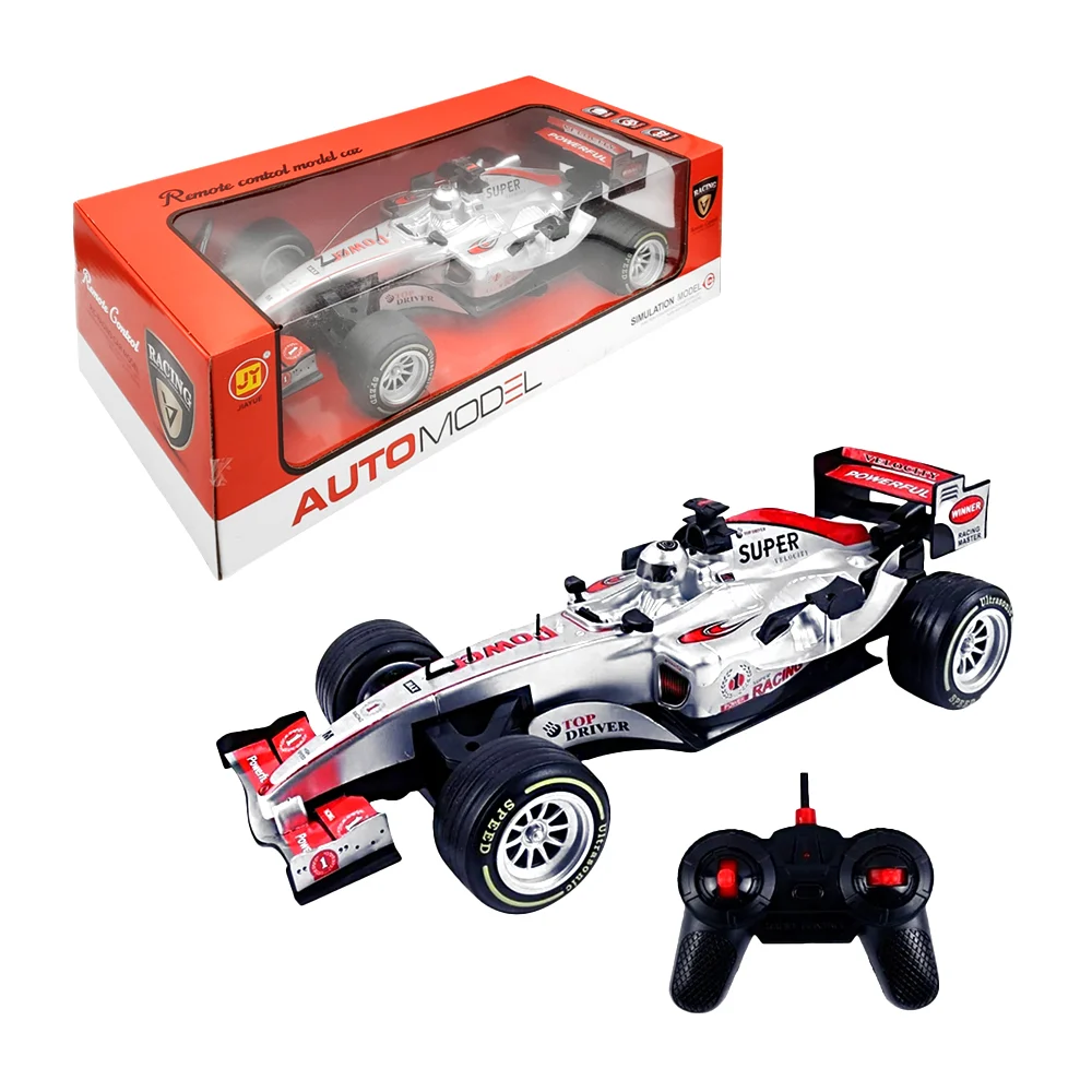 Carro eléctrico a escala de formula 1 auto model + control remoto, variedad