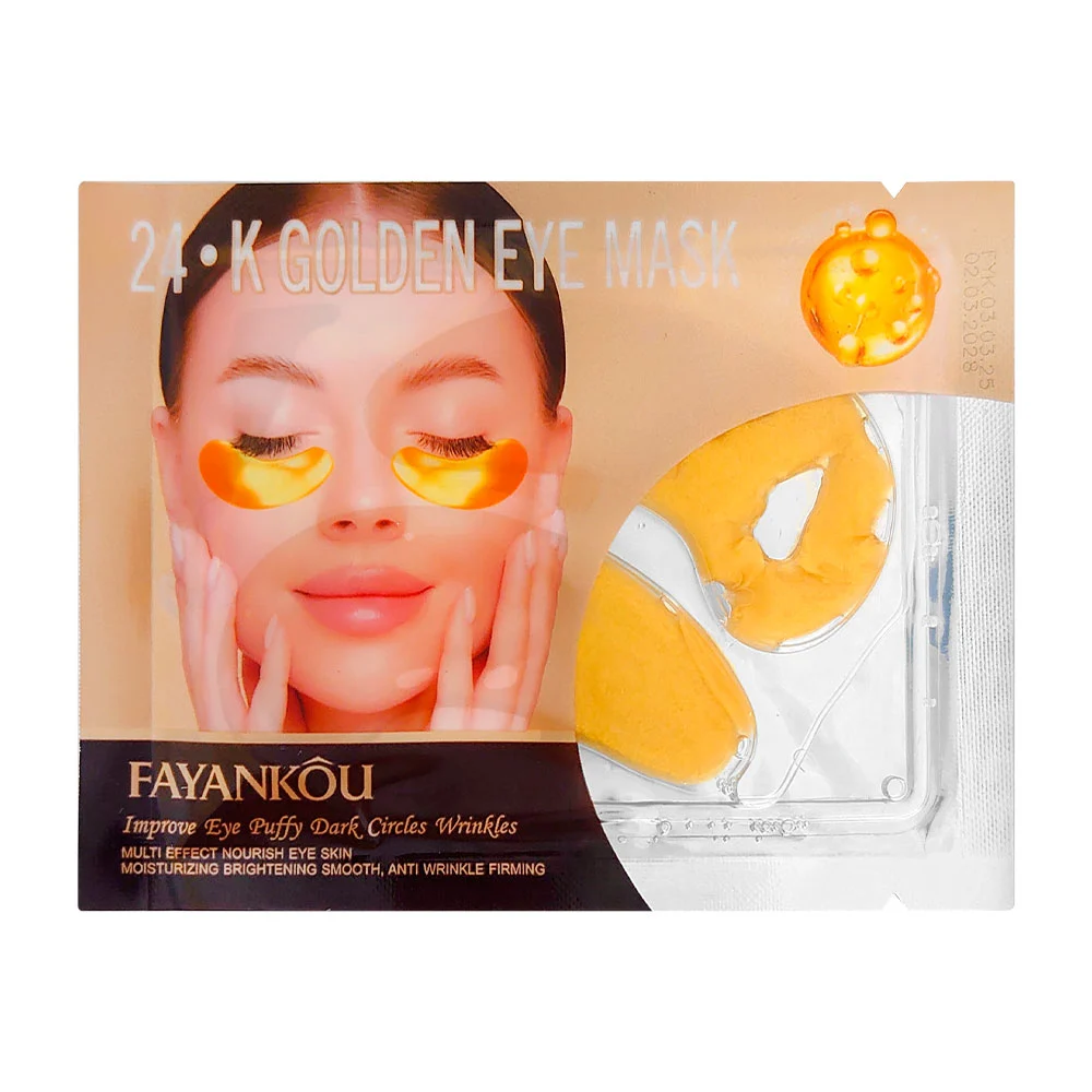 Mascarilla de gel para los ojos con extracto de oro 24k, 7.9g / fyk92508