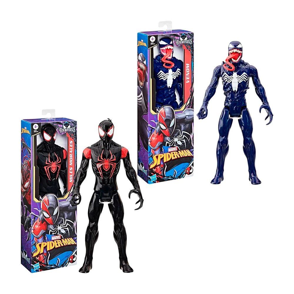 Figura de acción venom o miles morales, 30cm / venomversus / g0940 / g0939