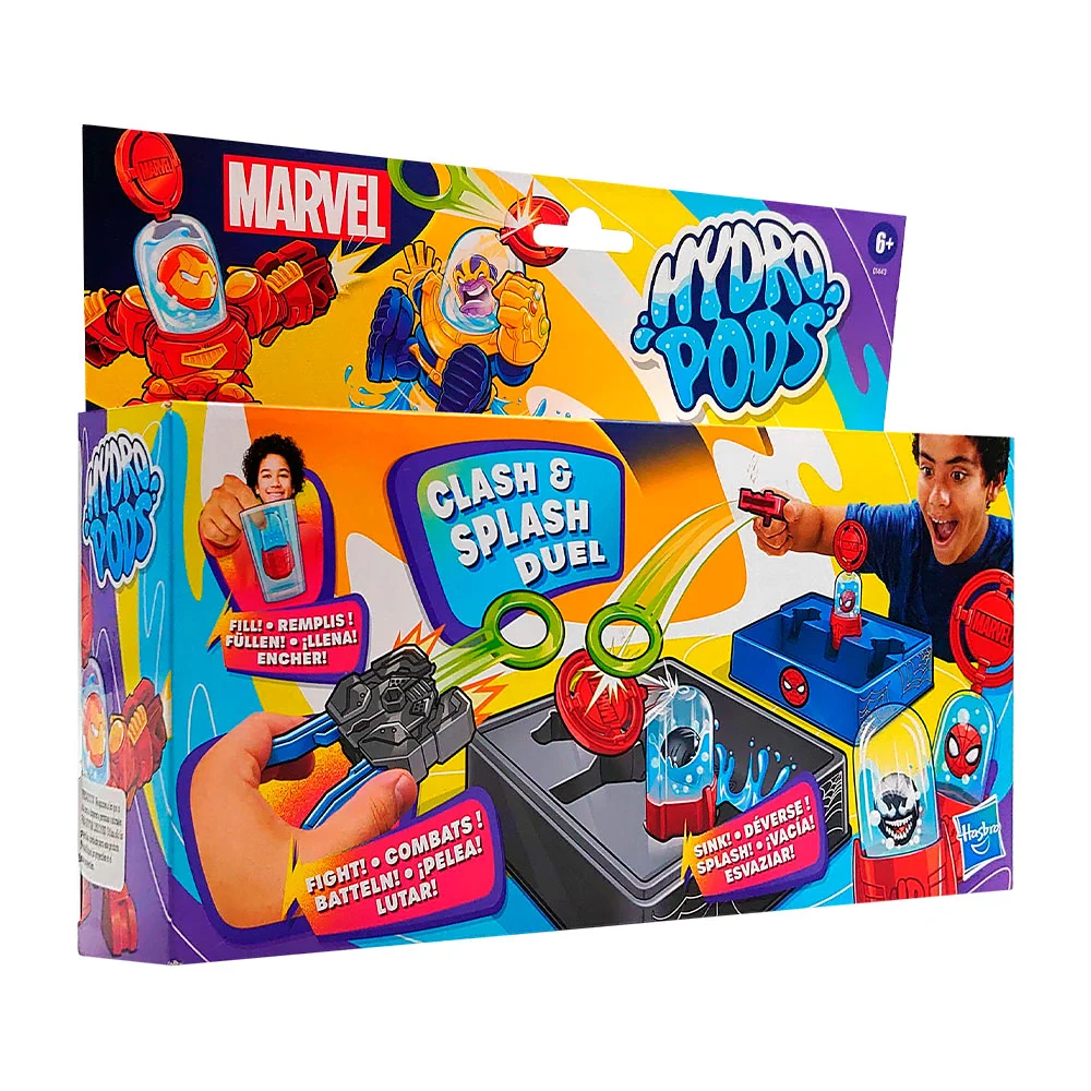 Hidro pods con personajes de marvel, variedad / g1443