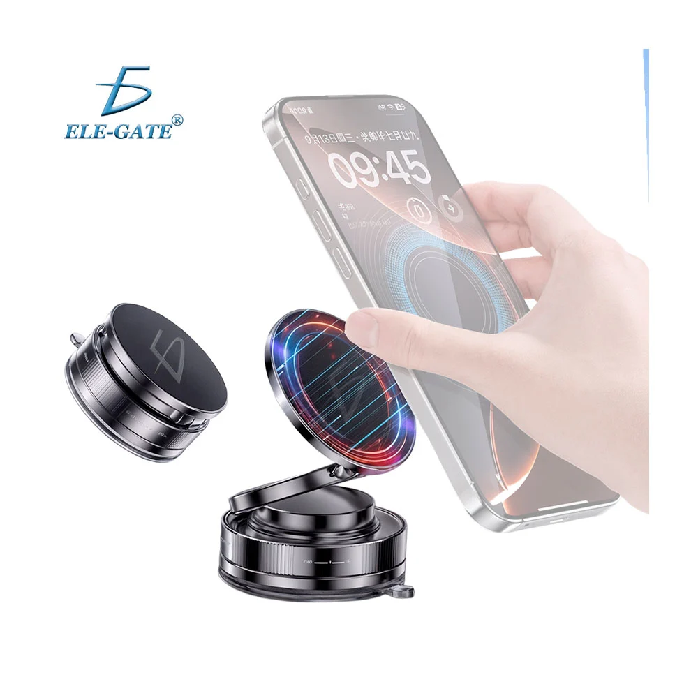 Soporte magnético para celular, con rot...