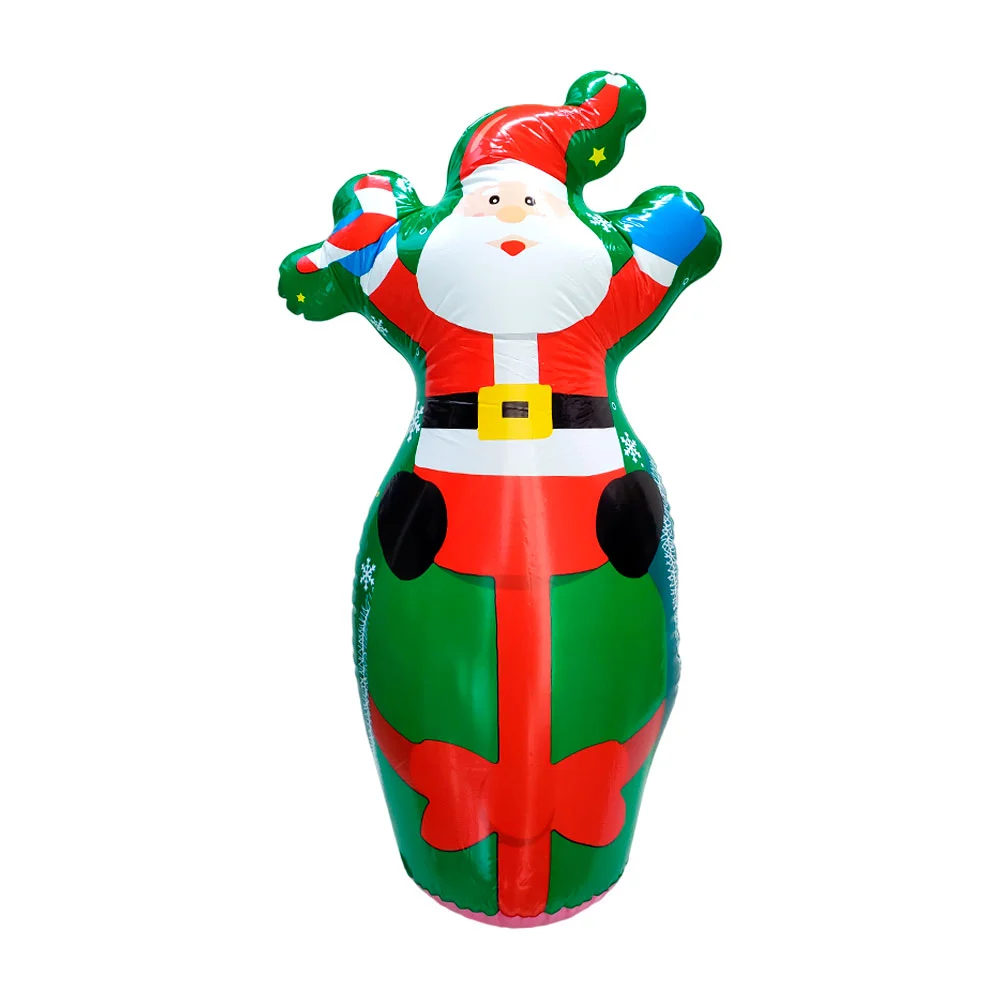 Muñeco inflable navideño para entrenam...