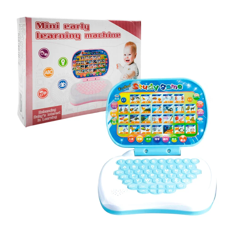 Mini laptop machine de juguete para aprendizaje de palabras / lu2204