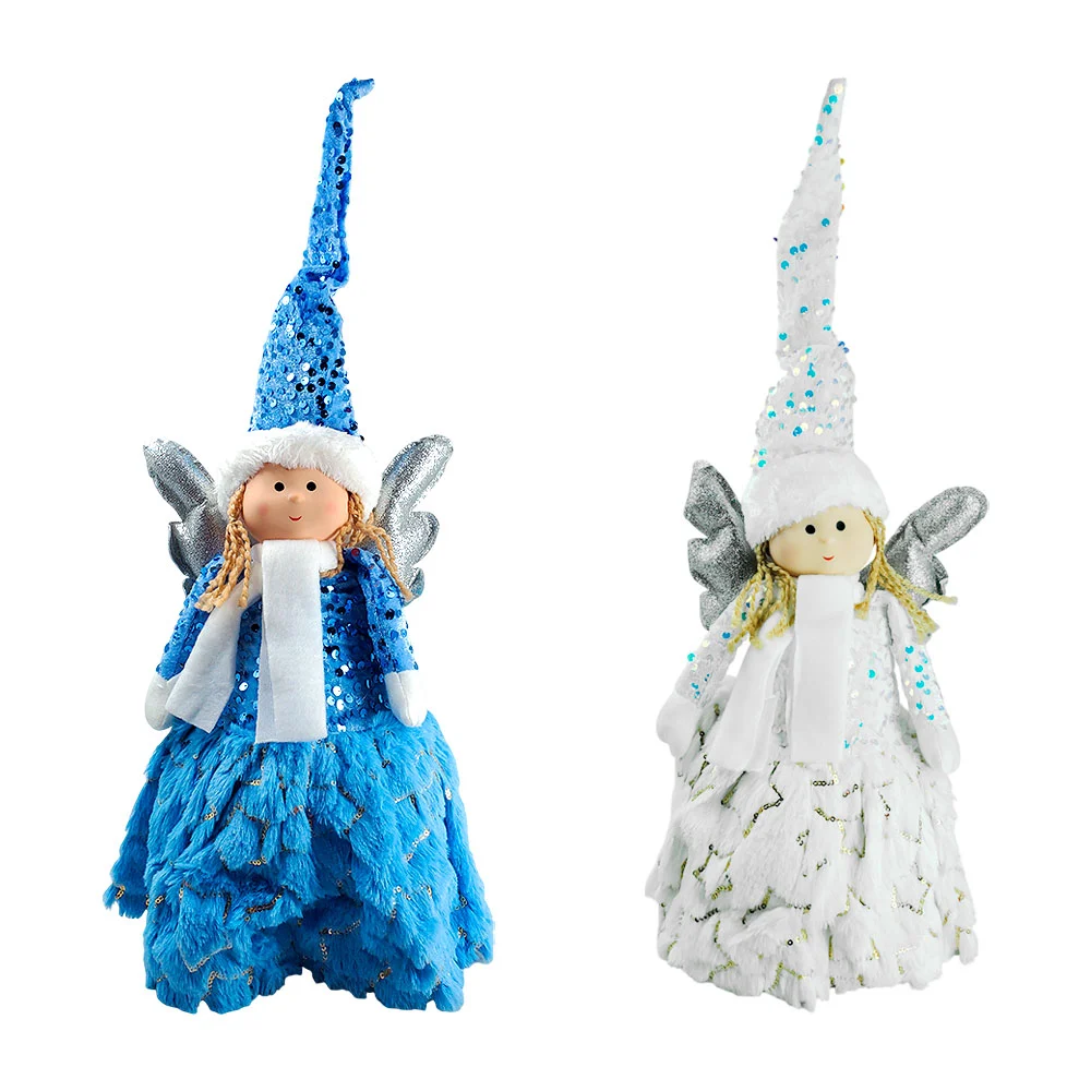 Ángel decorativo estirable con detalles...