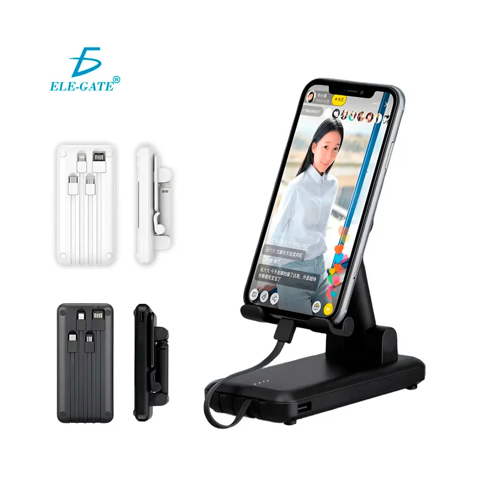 Power bank 2 en 1 con soporte para el ce...