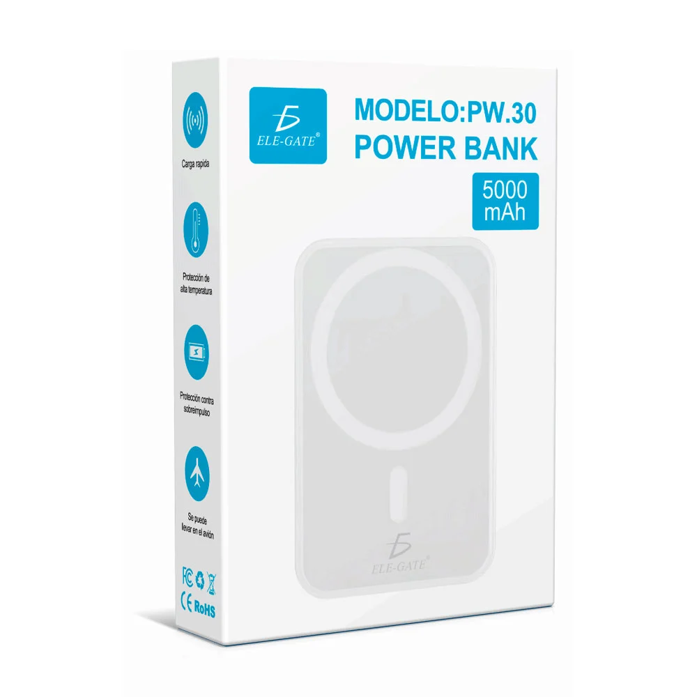 Power bank inalámbrica magnética de 50...