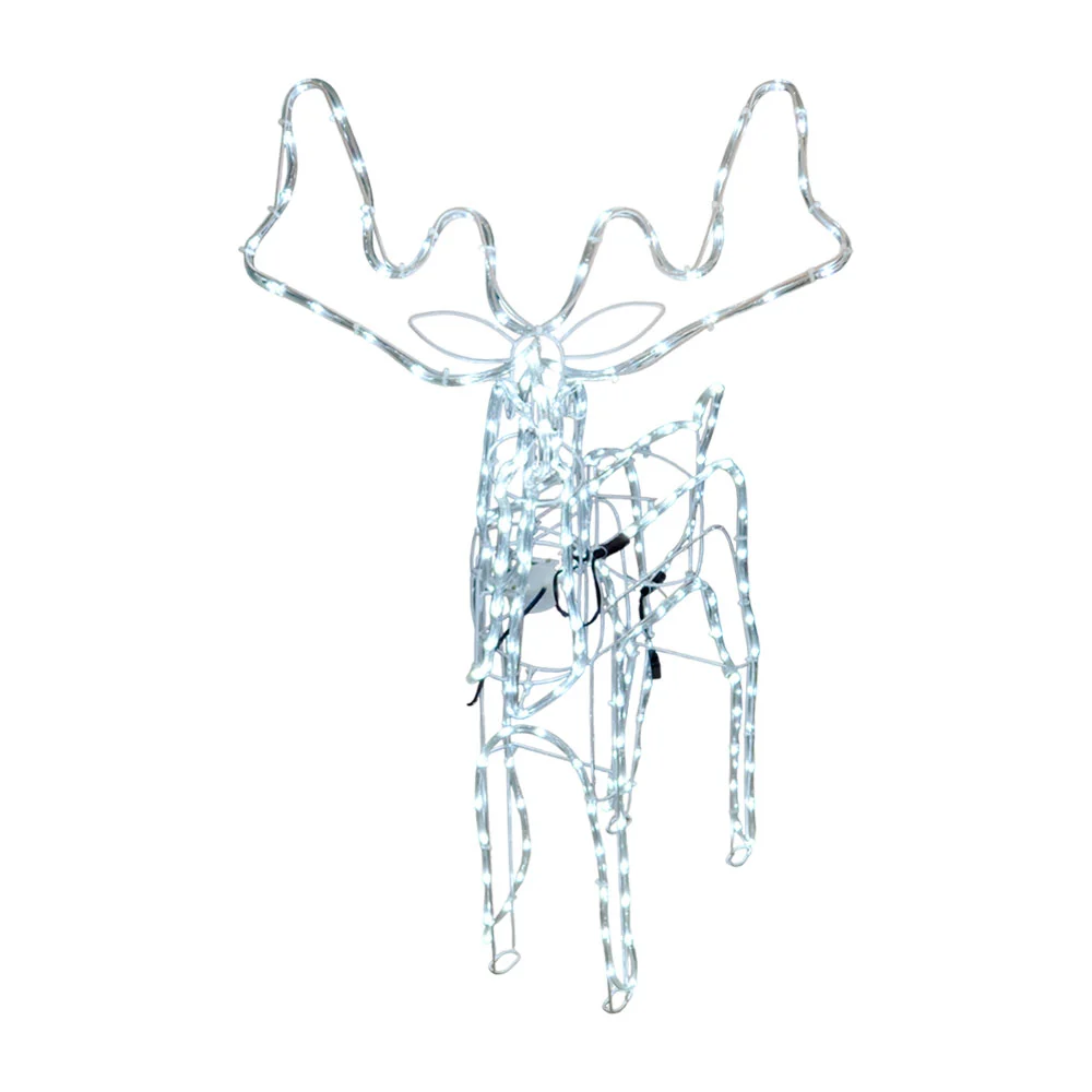 Reno grande decorativo navideño con luz y movimiento / 1691772