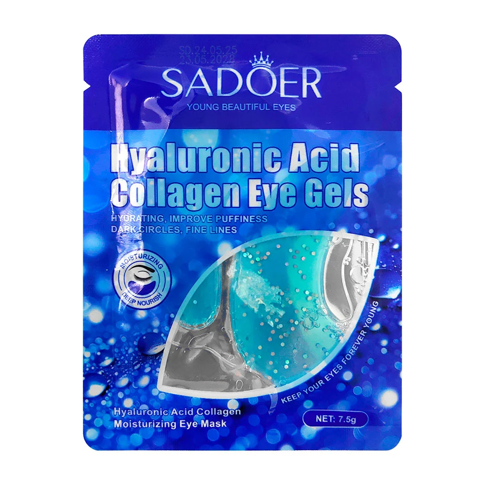 Mascarilla de gel para los ojos con extracto de ácido hialurónico, 7.5g /sd01961