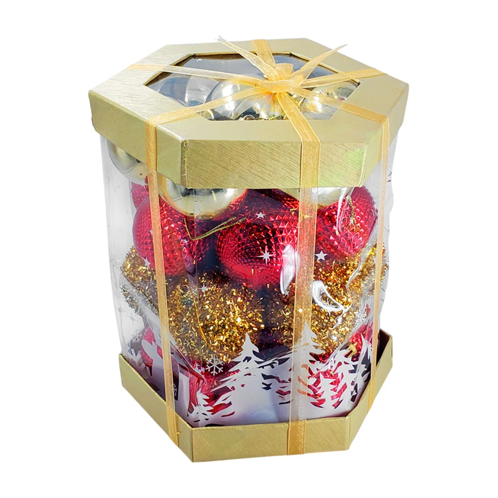 Paquete con 28 esferas lisas, con reliev...