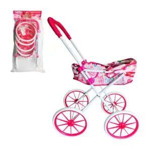 Carreola de juguete con ruedas de 19cmx4 para muñecas / doll carrier …