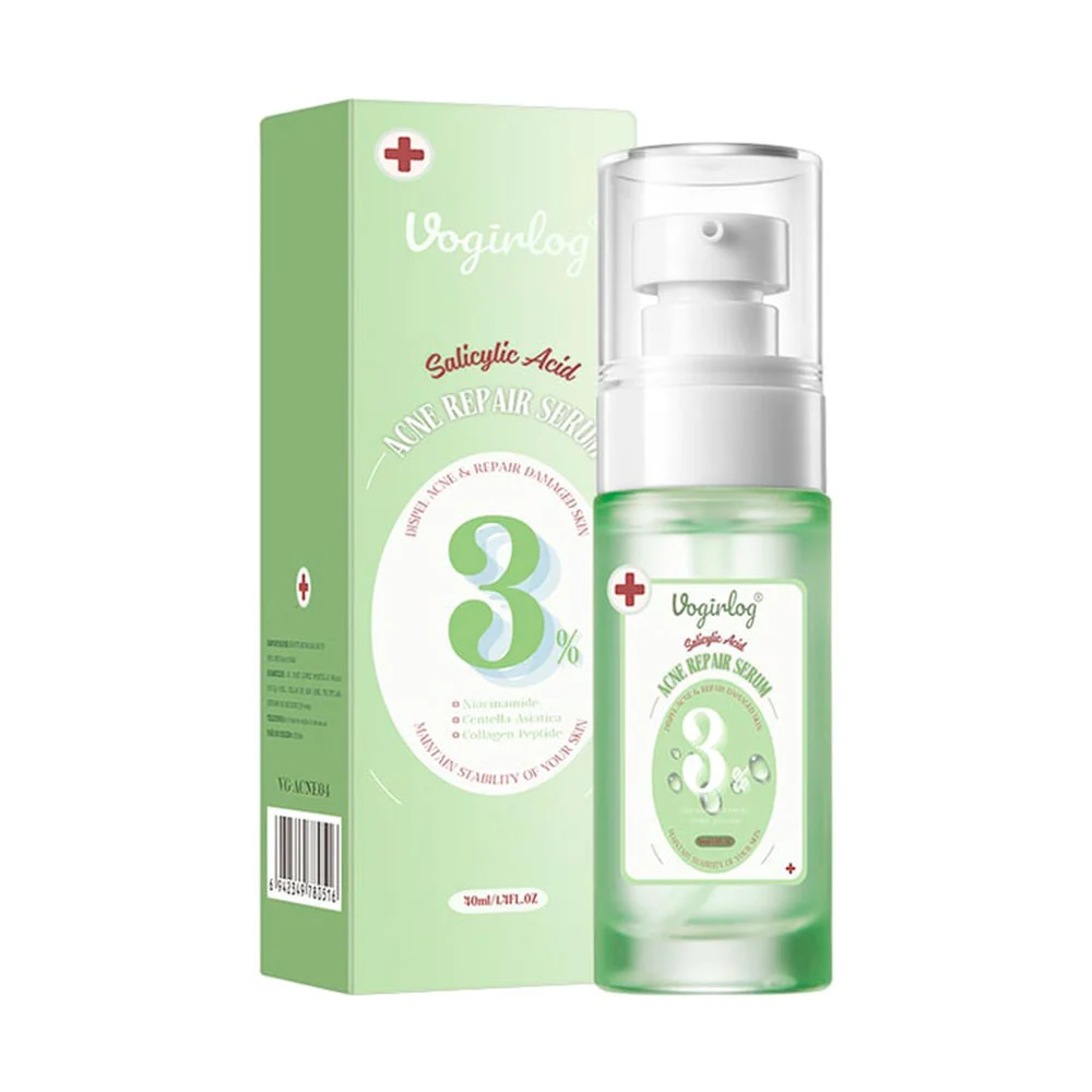 Suero facial reparador anti acné con ácido salicílico 3%, 40ml / vg-acne04