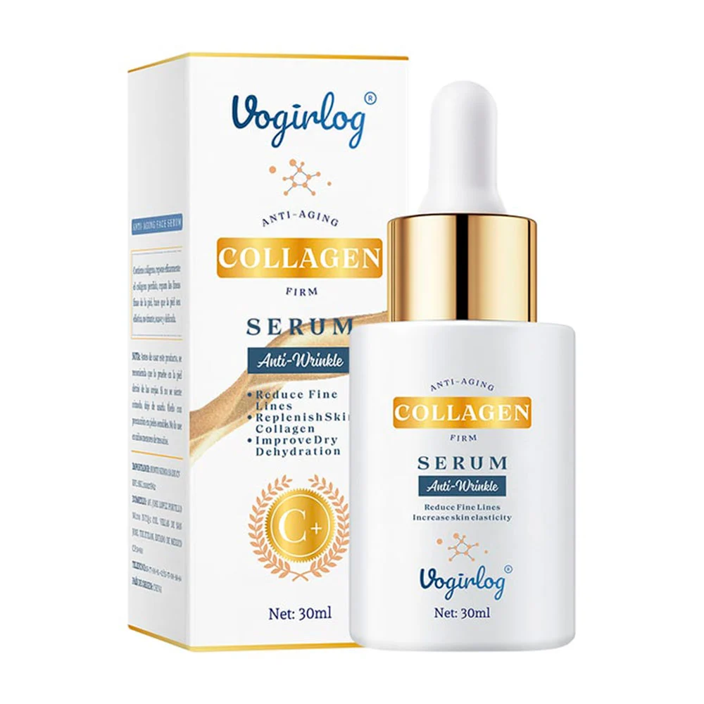 Suero facial anti arrugas con extracto de colágeno, 30ml / vogirlog / vg-col04