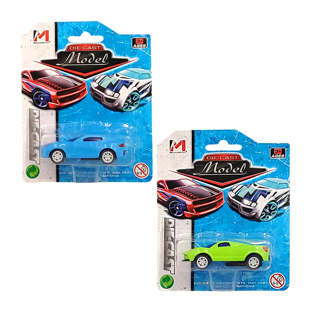 1pza Carro metálico coleccionable, variedad de modelos y colores / c6330