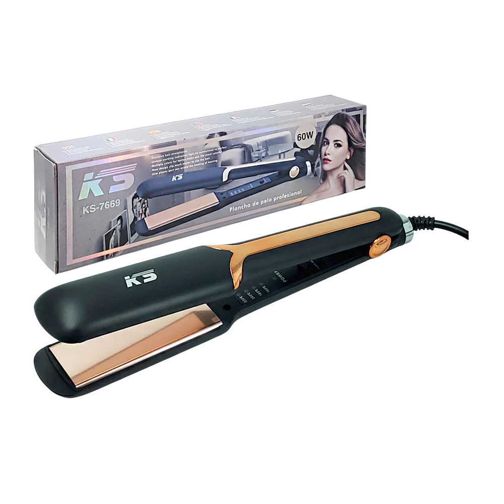 Plancha alaciadora ks profesional con po...