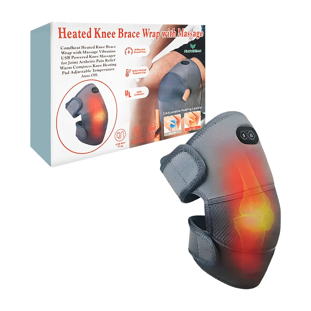 Rodillera termica con vibración, nivele...