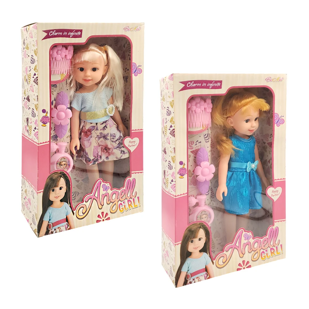 Muñeca angell girl con diversos accesorios para el cabello / bm3399 / ts69229